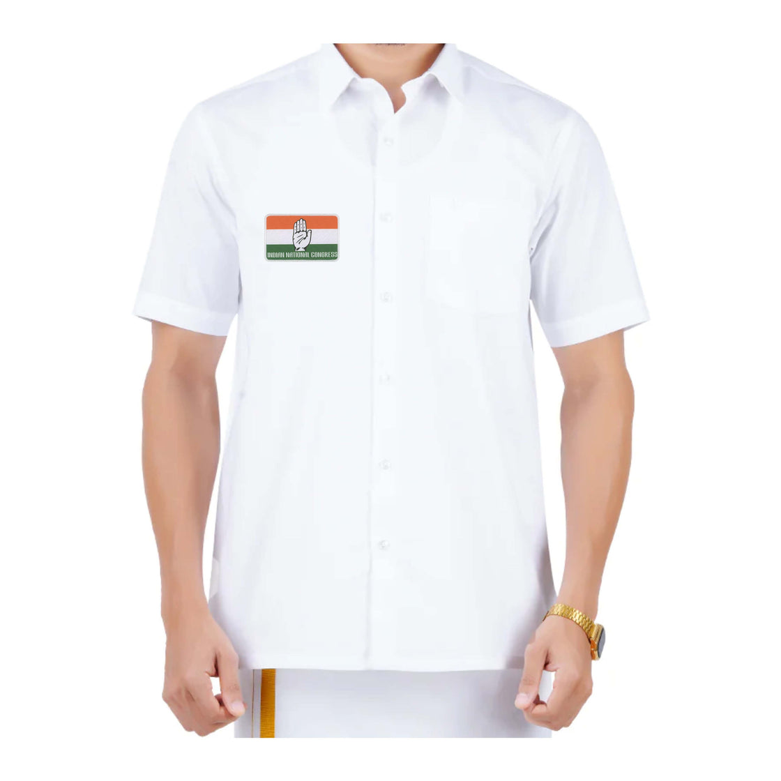 Indian National Congress (INC) ROUNDED CORNER