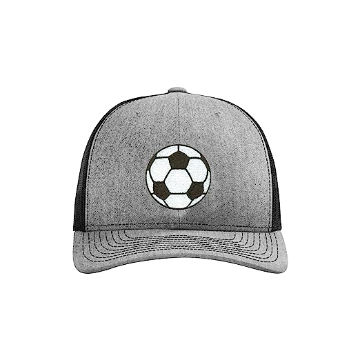 Model Wear - Foot Ball Embroidered Appliques Patches - Black/White