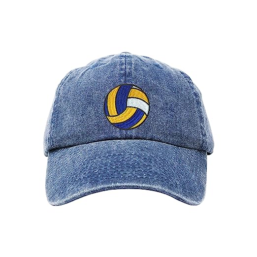 Model Wear - Volley Ball Embroidered Appliques Patches - Yellow/Black