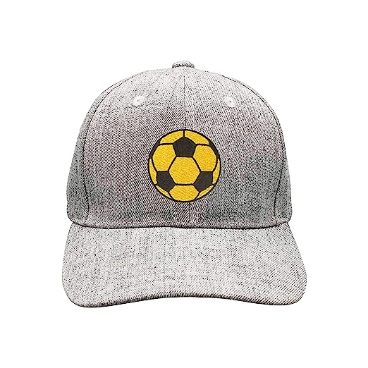 Model Wear - Foot Ball Embroidered Appliques Patches - Yellow/Black