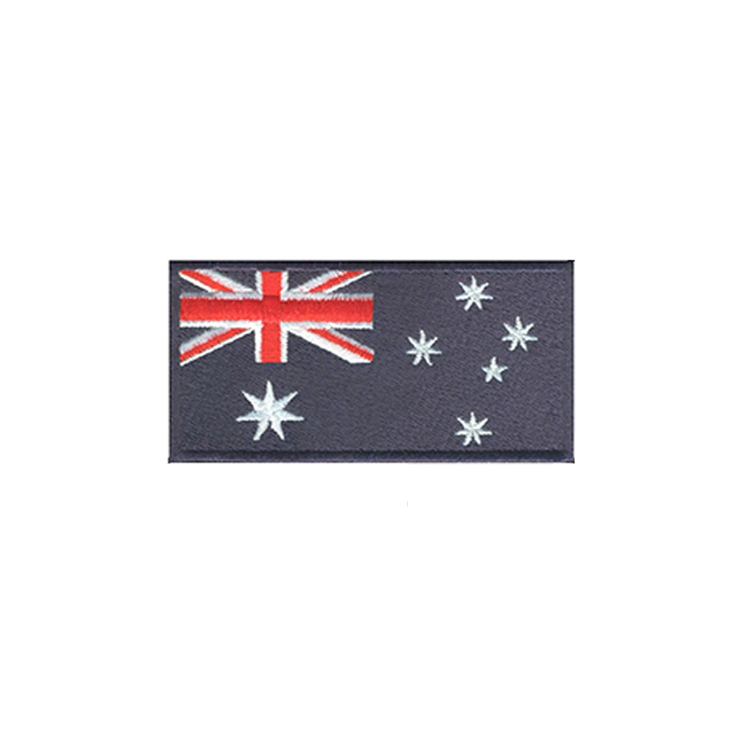 AE03-ModelWear™ Unisex Iron on Embroidered Australia Flag Patch for Clothing (AE03 - AUSTRALIA)