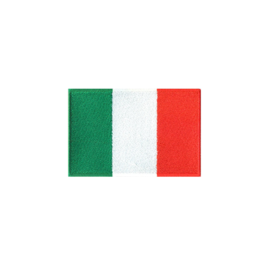 AE03-ModelWear™ Unisex Iron on Embroidered Italy Flag Patch for Clothing(AE03 - ITALY)