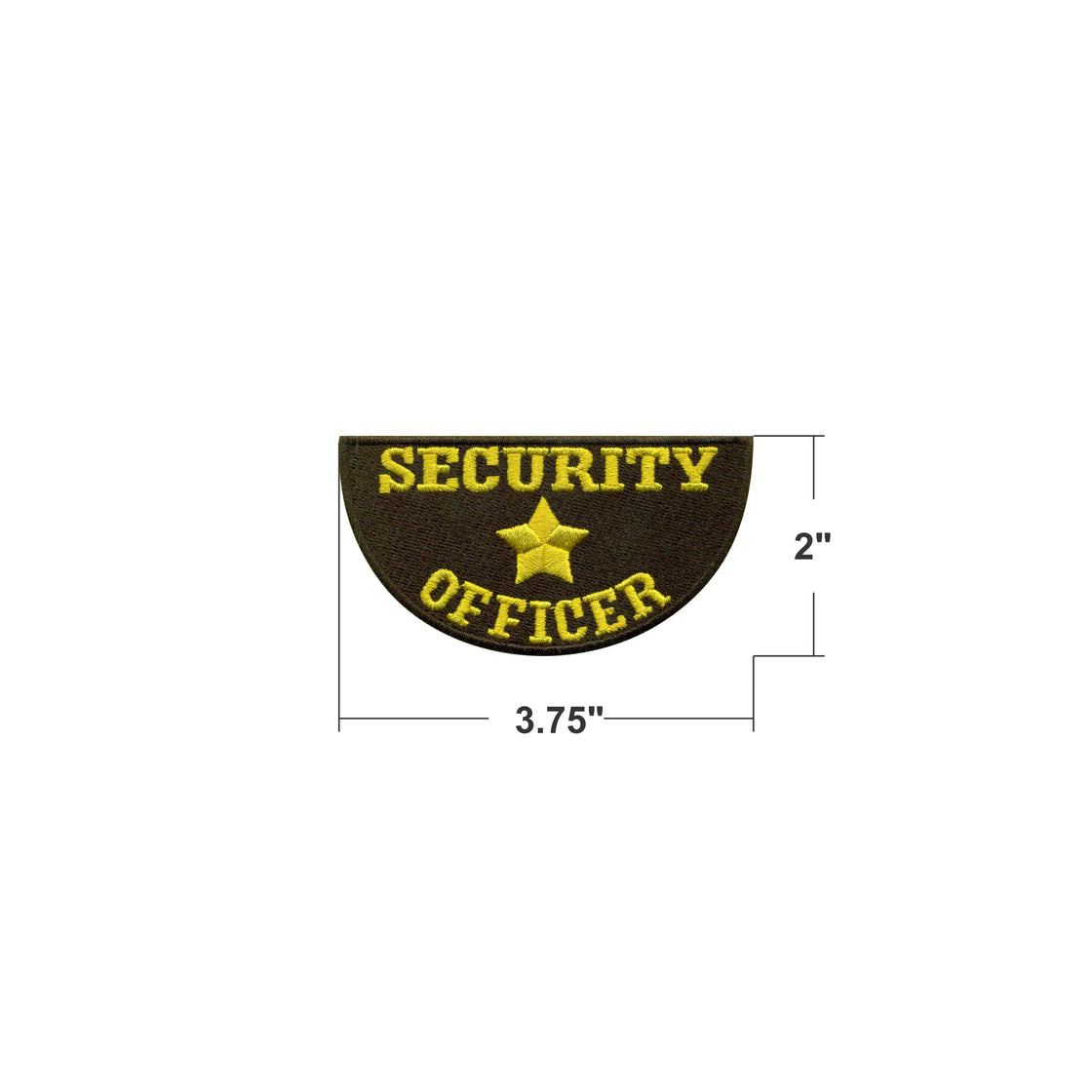AE09-1014 Security Officer semi circle
