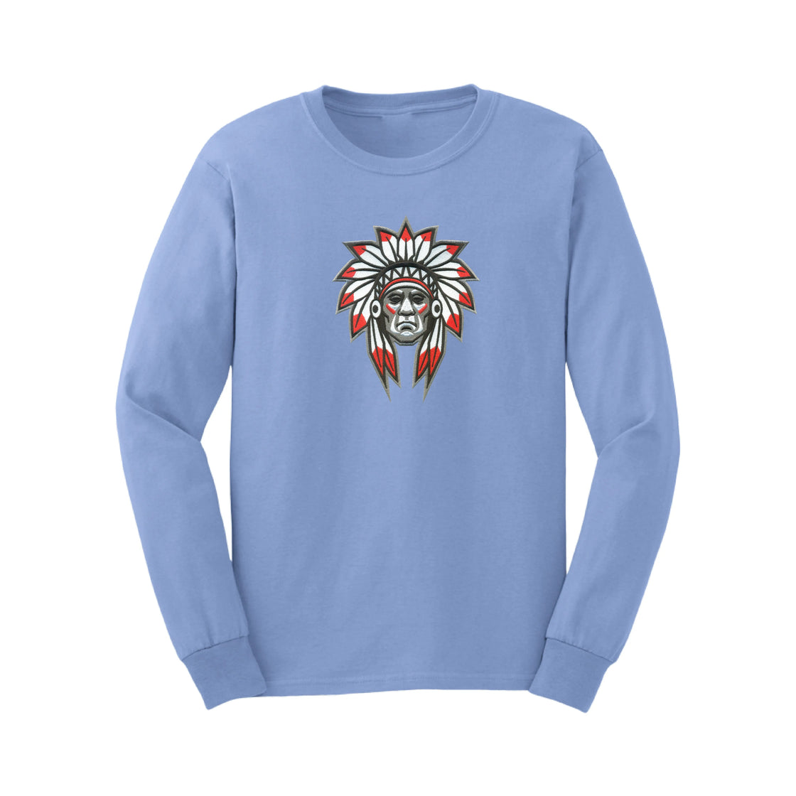 AE10-1012 Indians CONTOUR EMBLEM