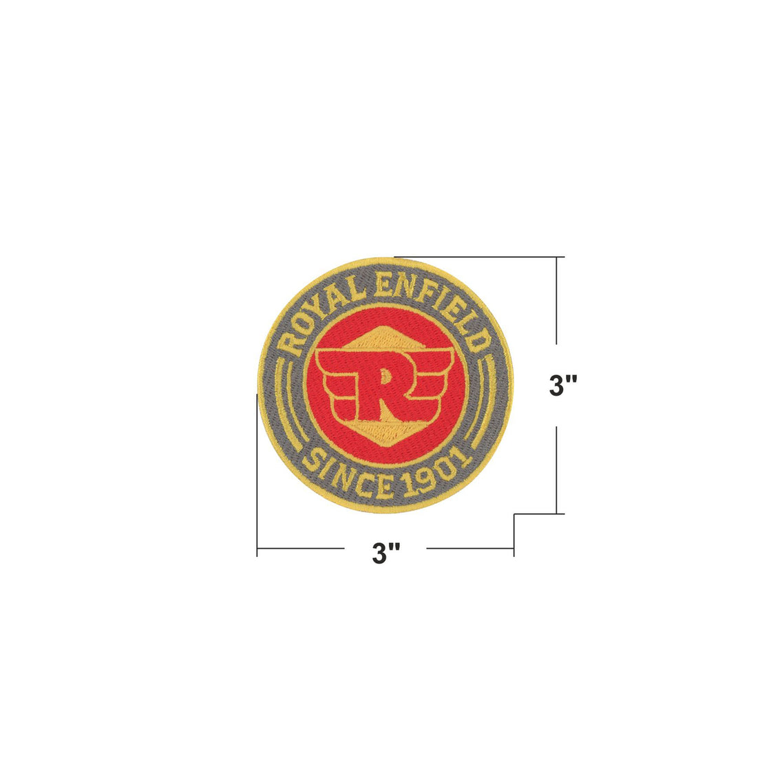 AE10-1015-RE LOGO CONTOUR EMBLEM