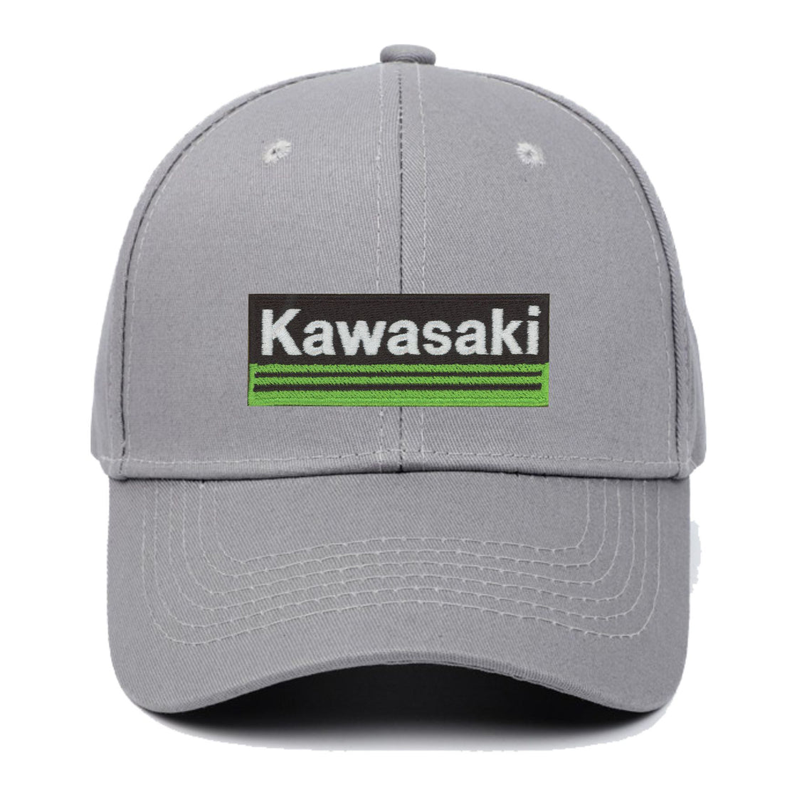 AE10-1028-KAWASAKI  RECTANGLE CONTOUR EMBLEM