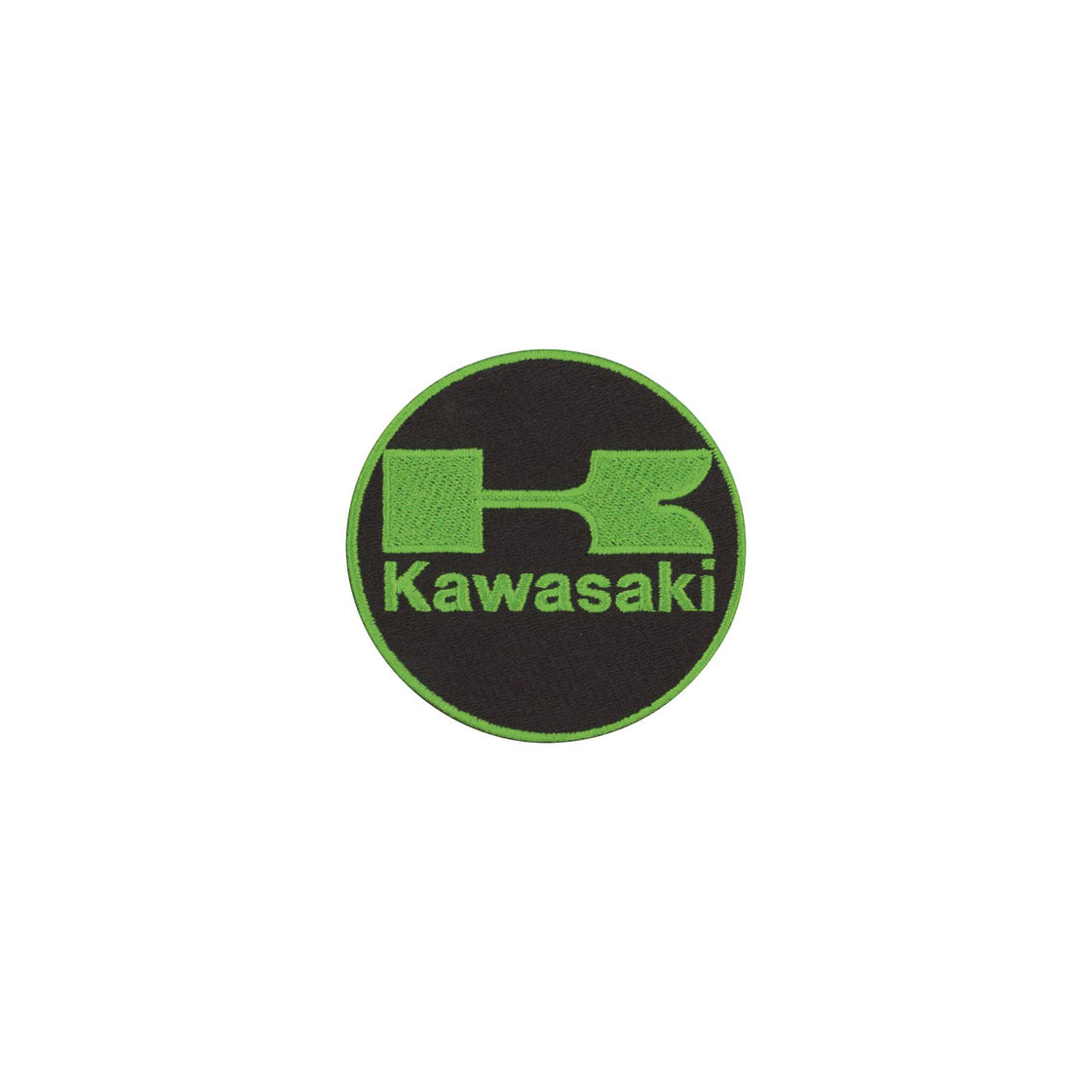 AE10-1030-KAWASAKI  ROUND LOGO CONTOUR EMBLEM