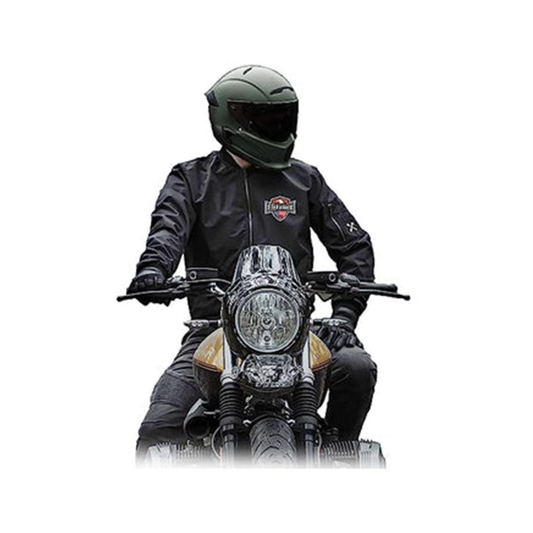 Model Wear - Eagle Rider Emblem Embroidered Appliques Patches