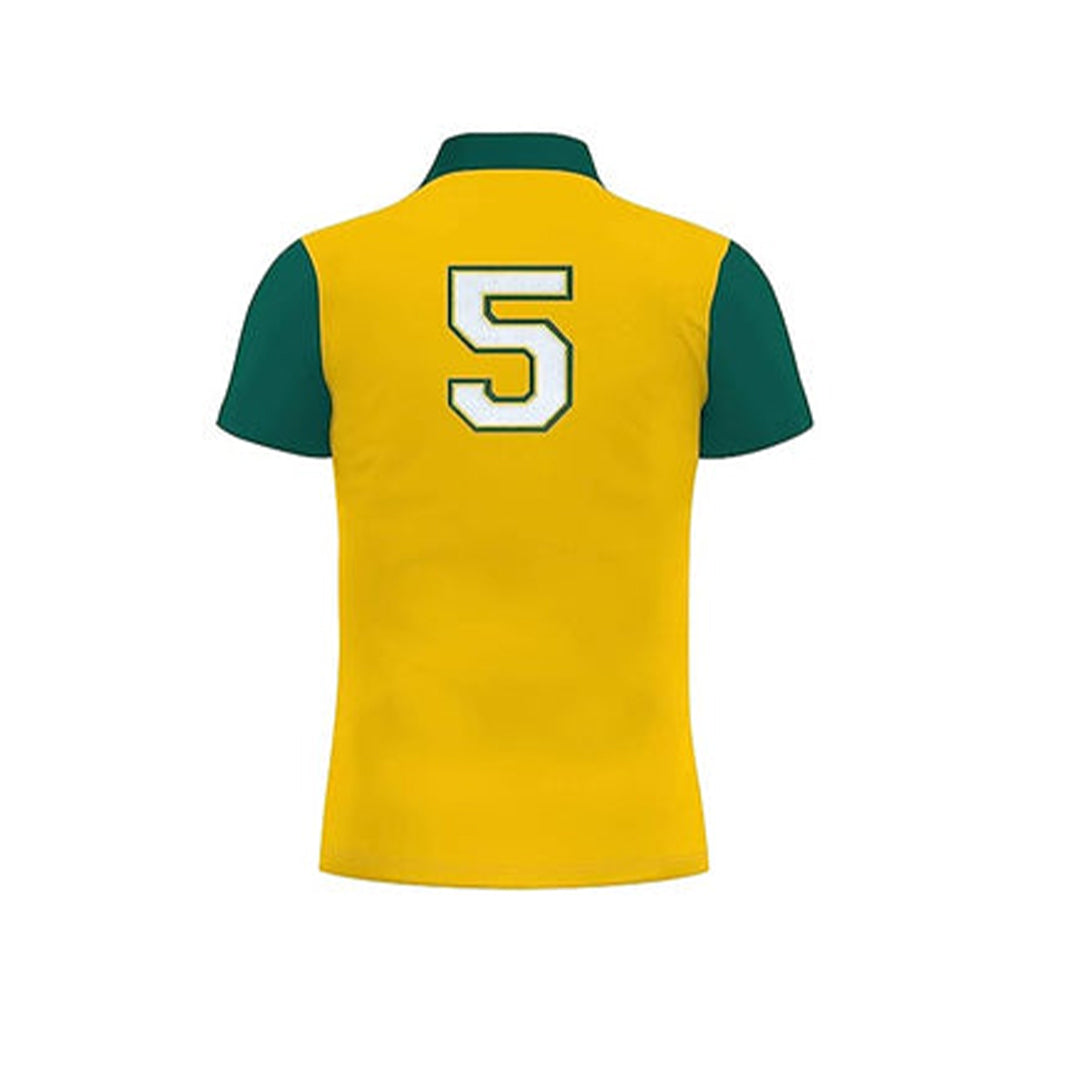 Model Wear Patches # 5 Number Style Embroidery Applique Decoration for Clothes - Green/White
