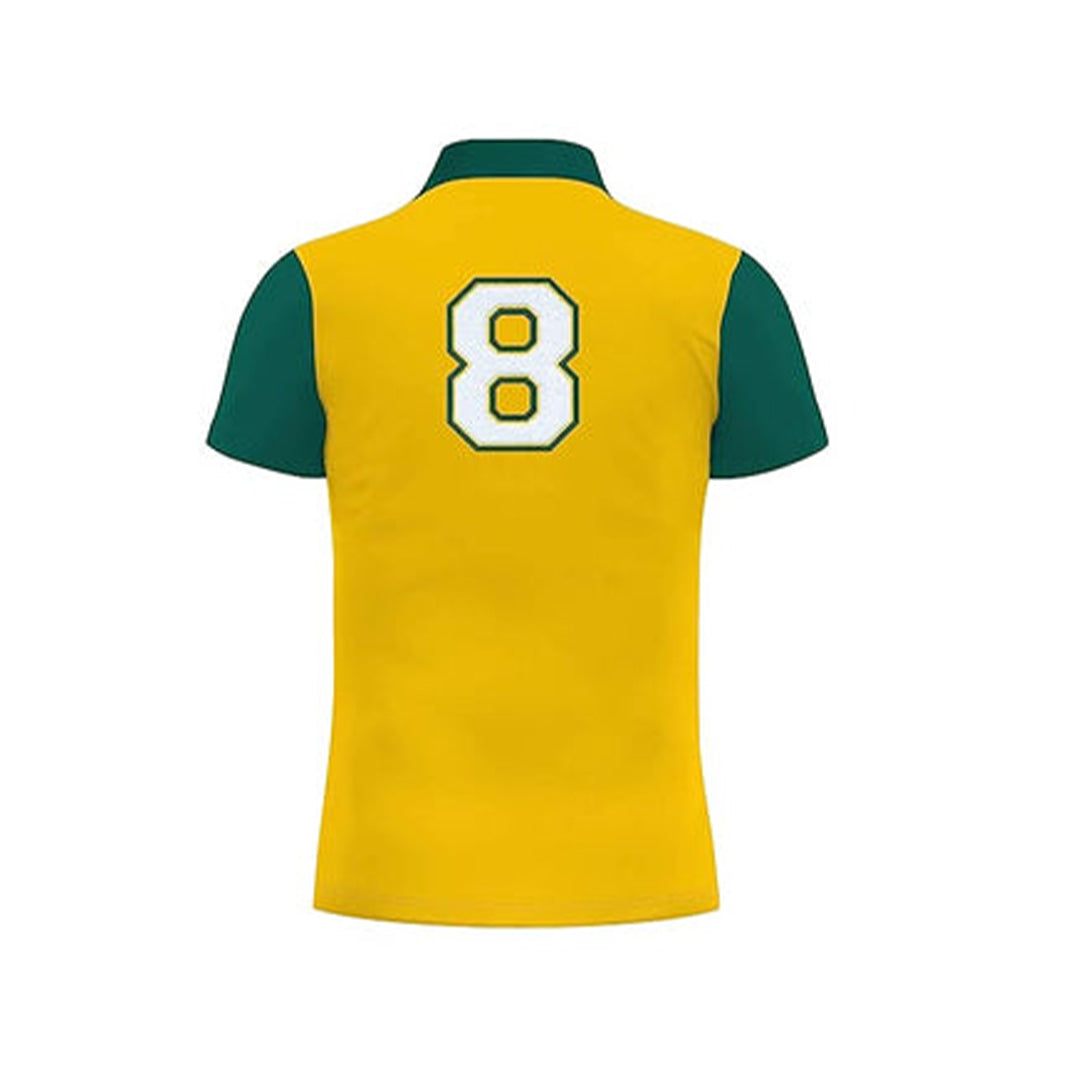 Model Wear Patches # 8 Number Style Embroidery Applique Decoration for Clothes - Green/White