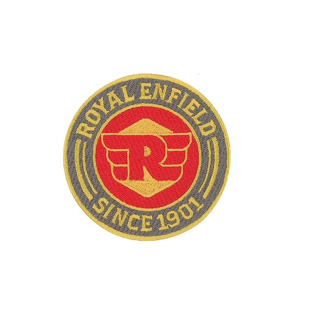 Model Wear - RE Logo Emblem Embroidered Appliques Patches