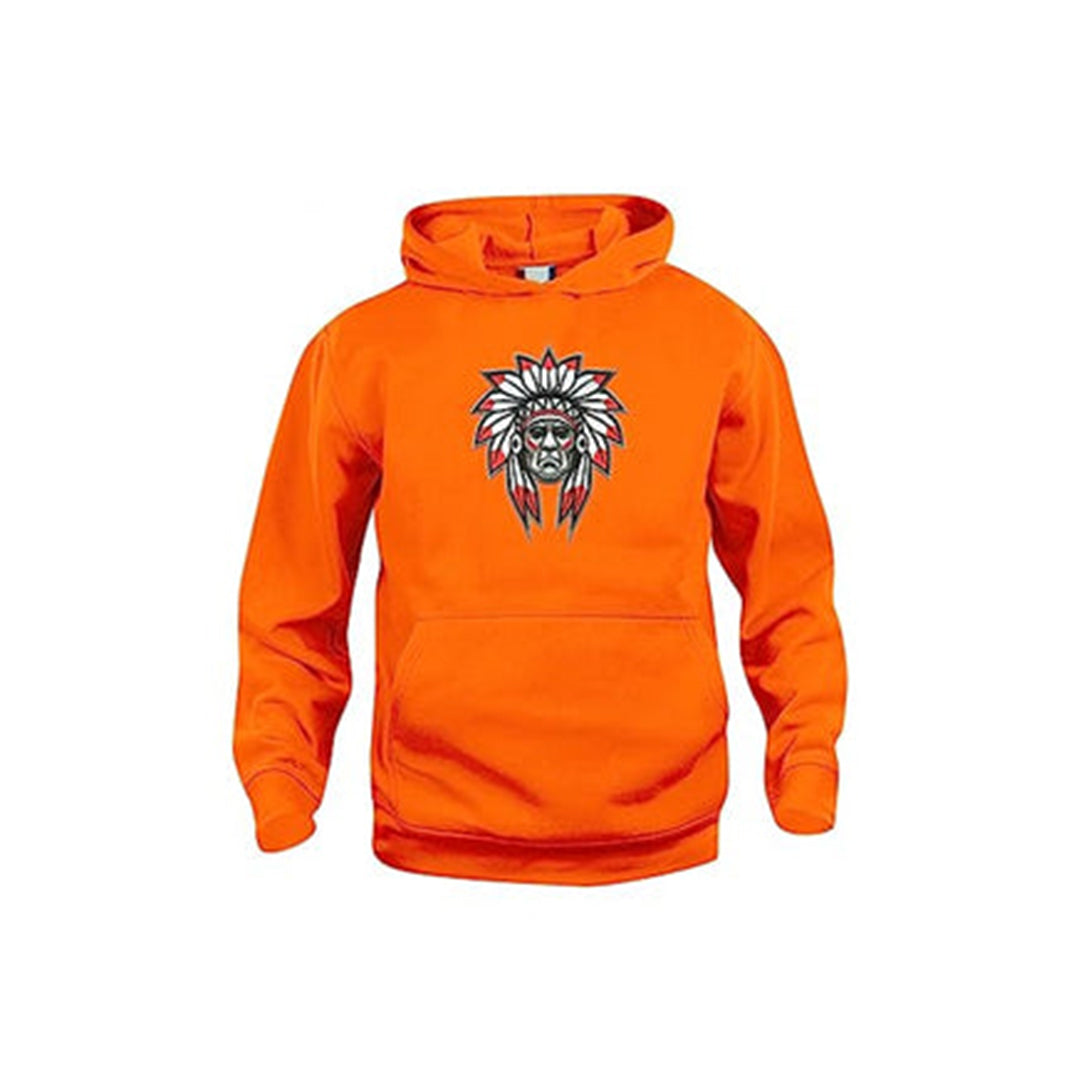 Model Wear - Indian Head Embroidery Emblem Appliques Patches