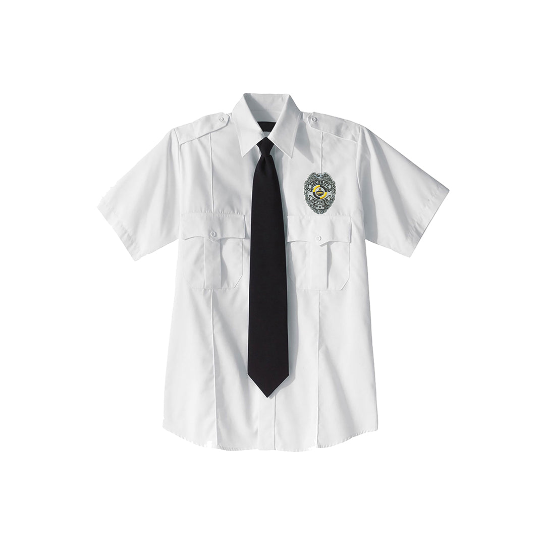 Model Wear - Security Officer Shield Emblem Embroidered Appliques Patch