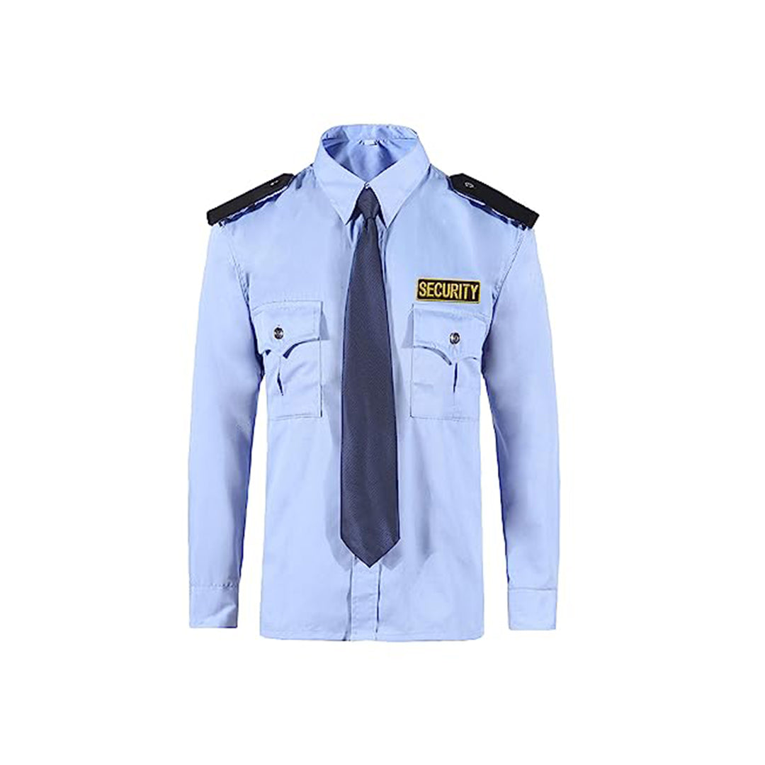 Model Wear - Security Rectangle Embroidered Appliques Patch