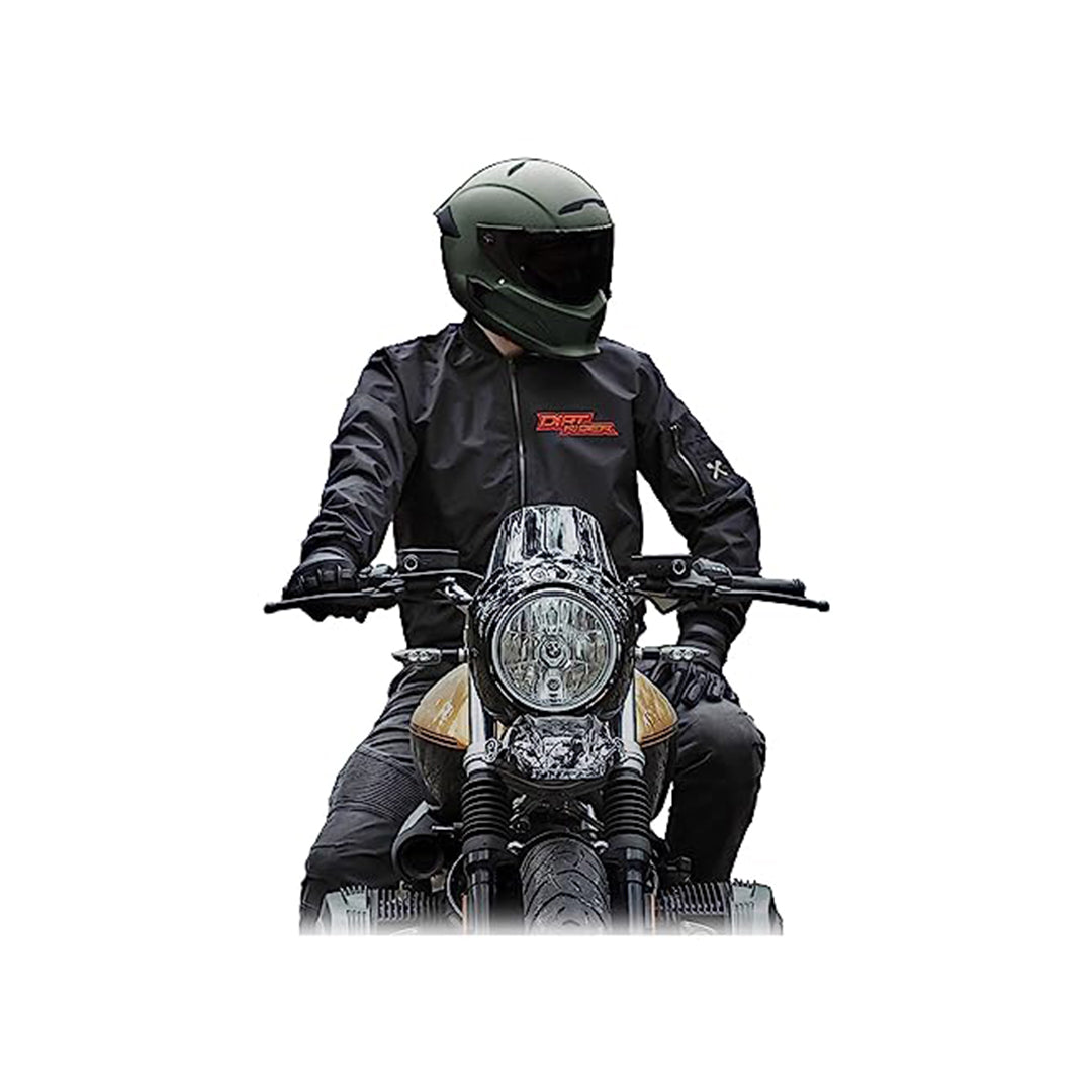 Model Wear - Dirt Rider Emblem Embroidered Appliques Patches