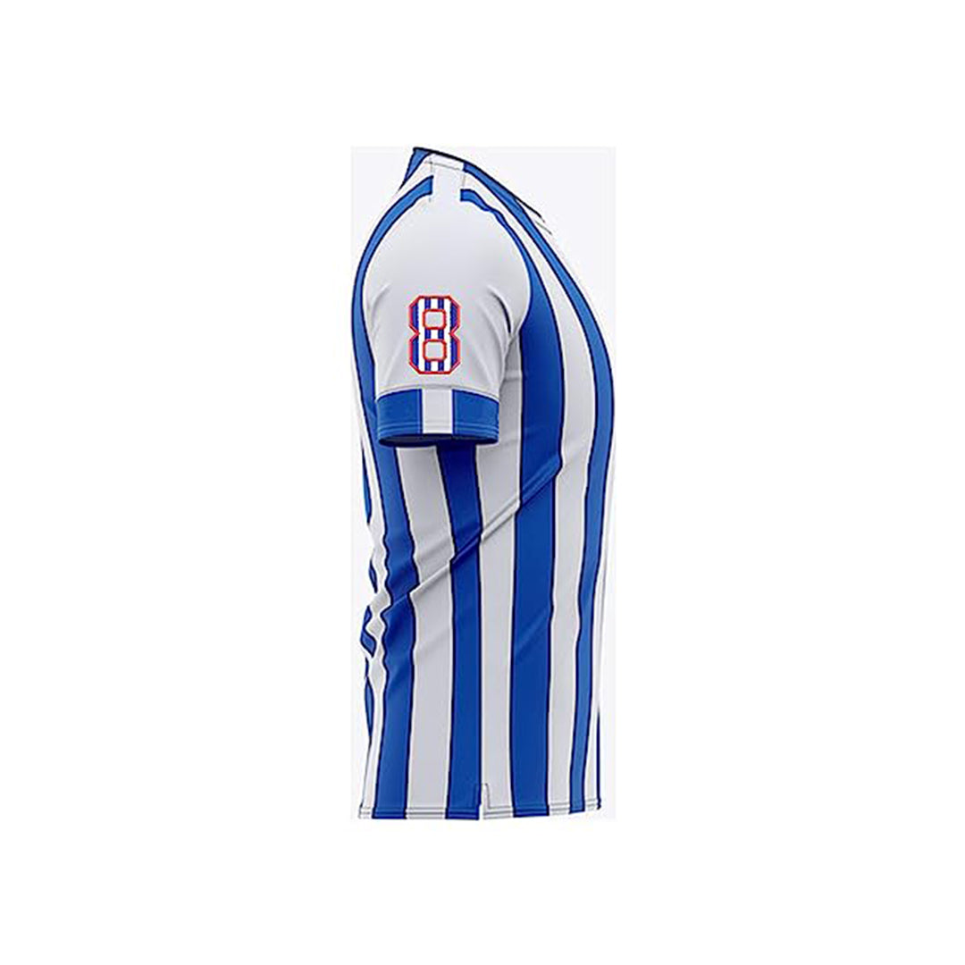 Model Wear Patches Number Style Embroidery Applique Decoration for Clothes - Blue/White (0)