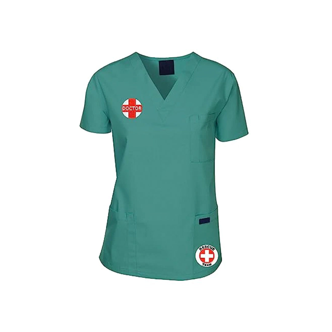 Model Wear - Medical Practitioner Embroidered Appliques Patches (Pack of 8)