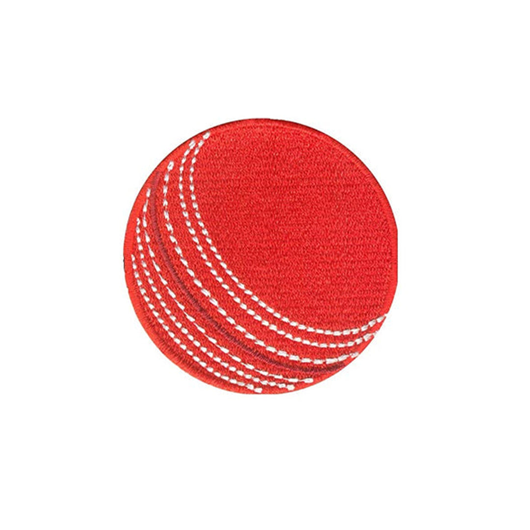 Model Wear - Cricket Ball Embroidered Appliques Patches